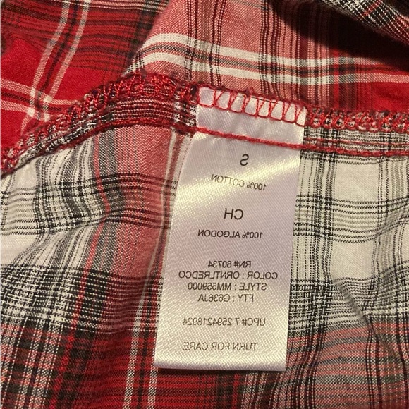 Miley Cyrus Max Azria Plaid Top - Picture 4 of 5